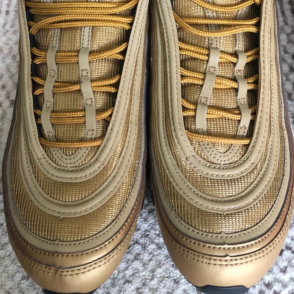 Men’s Nike Air Max 97 “Metallic Gold” - Picture 7 of 7